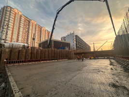 Автодорожный тоннель в г. Видное на ПК 95+50,00. Секция 7. 2023г.